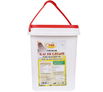 15ltr. Kachi Ghani black mustard oil